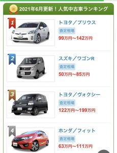 人気車種
